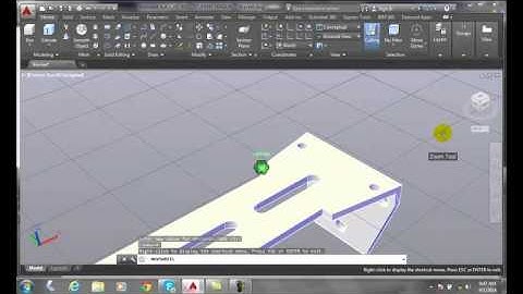 3D Modeling 03-23 View Object Wheel   Center Zoom