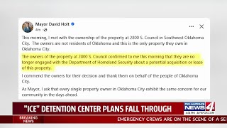 "ICE" detention center plans fall through