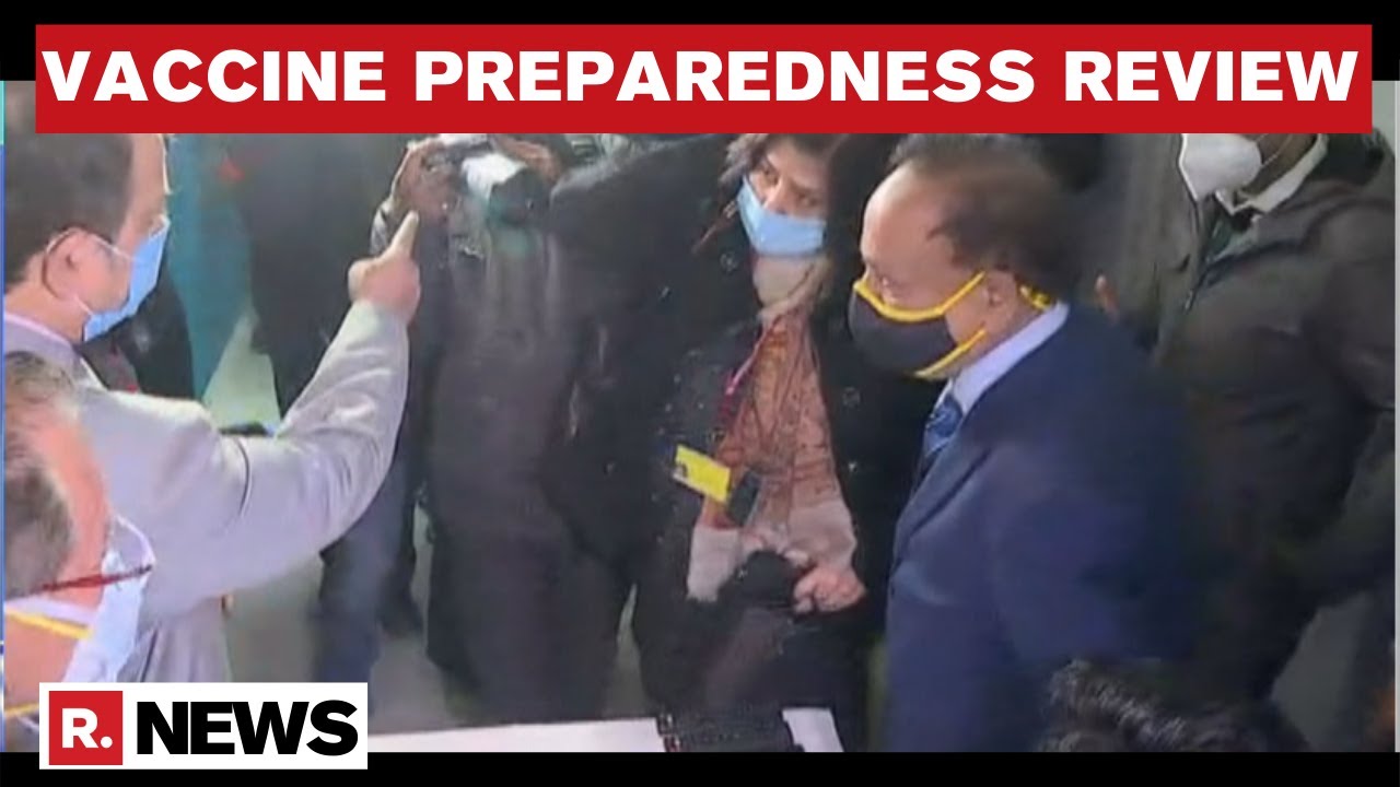 Health Minister Dr Harsh Vardhan Reviews COVID-19 Dry Run Preparedness At GTB Hospital