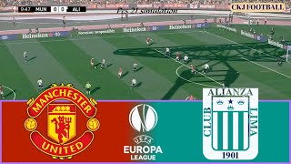 Manchester Utd Vs Alianza Lima | UEFA Europa League Battle Thriller | PES 21 Simulation