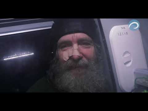 Весельная лодка АКРОС. Подход к проливу Дрейка.