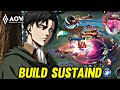 AOV NAKROTH GAMEPLAY BUILD SUSTAIND ARENA OF VALOR AOV NAKROTH GAMEPLAY BUILD SUSTAIND ARENA OF VALOR