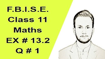 11th Class Maths | Chapter 13 | Exercise 13.2 | Question 1 | Inverse Trigonometric Functions