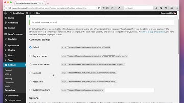 Resetting WordPress Permalinks