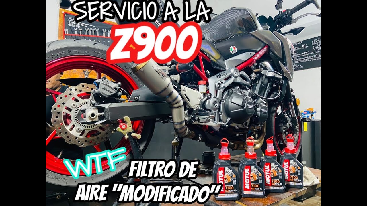 Más potencia en tu moto con un simple cambio del filtro de aire