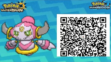 Hoopa QR code for Pokémon ultra sun and ultra moon!!!