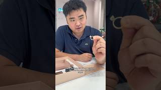 Custom rose cut pear lab #diamond engagement ring!