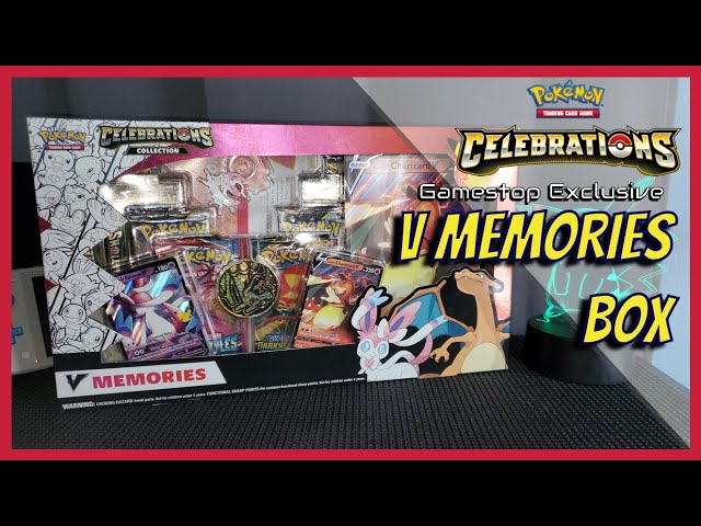 V Memories Box w/ Charizard & Sylveon Gamestop Exclusive | Pokémon