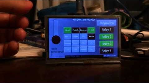 Arduino & Gameduino 2, Home Automation Interface