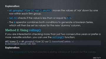 How to Create a Dummy Variable in Pandas Based on Conditions