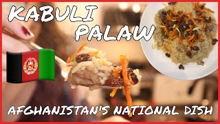taste of afghanistan | kabuli palaw