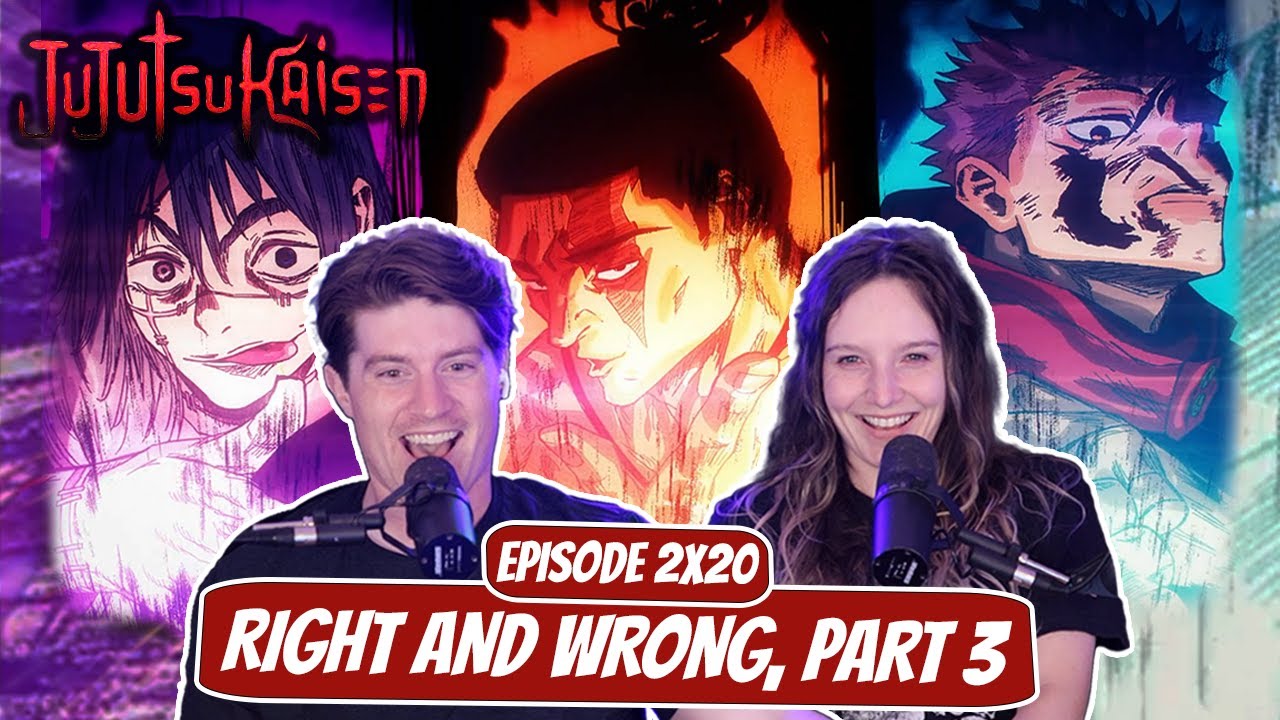 TODO GOES PLUS ULTRA! | Jujutsu Kaisen Season 2 Married Reaction | Ep 2x20 “Right and Wrong, Part 3”