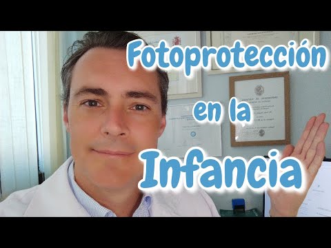 Dermatólogo explico cómo debe ser la fotoprotección en la infancia