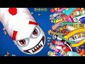 WORMS ZONE.IO GAMEPLAY #114 DENIAL GAMING | EPIC GAMEPLAY TOP 1 #wormzone #gaming
