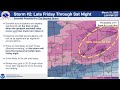 3/31/2026 3 PM Briefing - Early April 2026 Active Wintry Weather