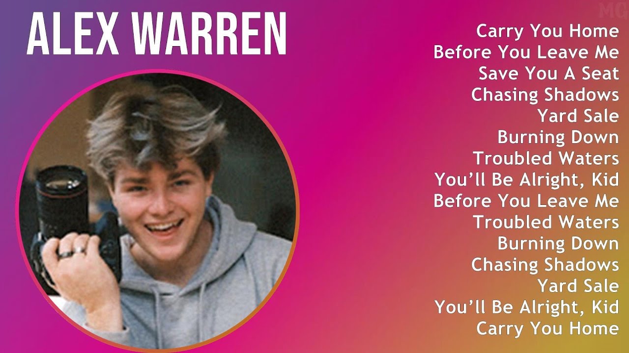Alex Warren 2025 MIX Top Hits - Carry You Home, Before You Leave Me, Save You A Seat, Chasing Sh... Alex Warren 2025 MIX Top Hits - Carry You Home, Before You Leave Me, Save You A Seat, Chasing Sh...