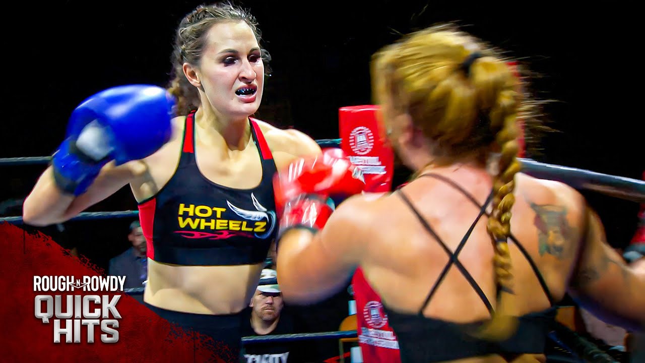 Ring Girls Violently Beat Each Other | RNR Quick Hits