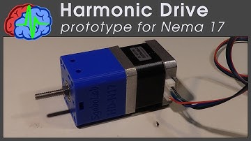 Compact harmonic drive for Nema 17