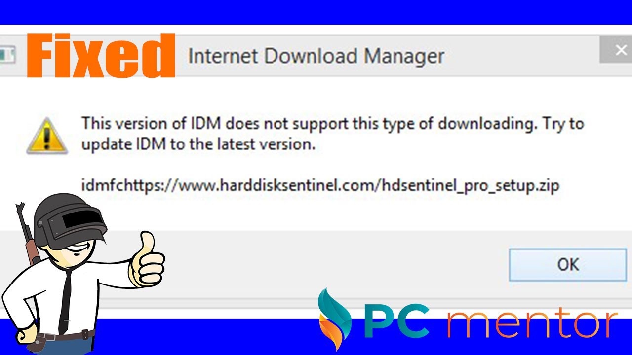 This Version Of Idm Does Not Support This Type Of Downloading