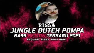 DJ MALAM INI TAK INGIN SENDIRI NEW !! JUNGLE DUTCH FULL BASS  BETON 2021 REQUEST MIS RISSA