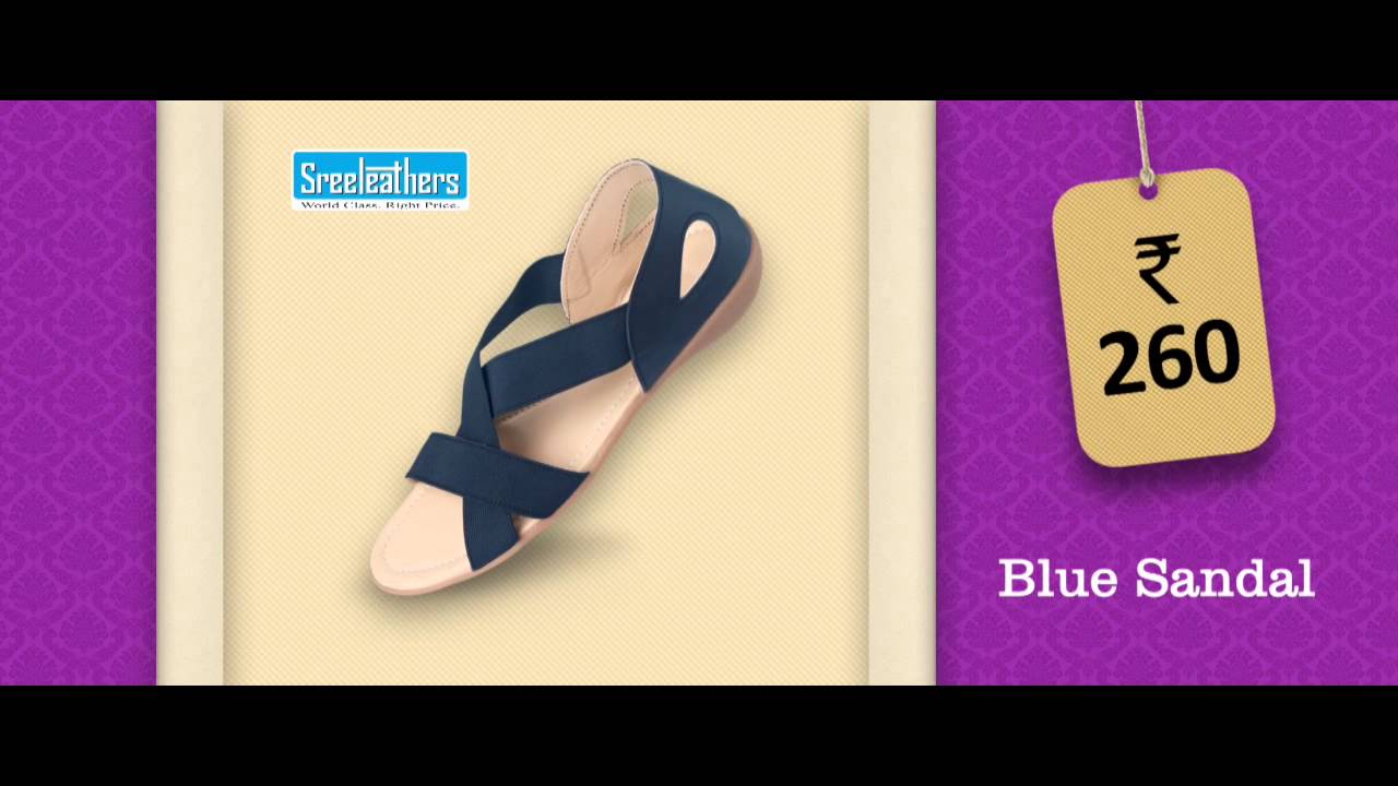 sreeleathers sandals for ladies