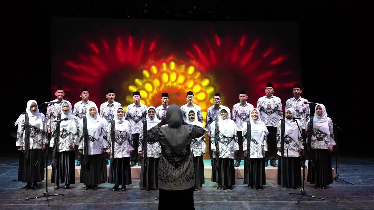 Paduan Suara PGRI Kabupaten Agam dlm PORSENIJAR 2025 tingkat provinsi Sumbar