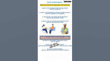 Top 10 Civil Engineering Interview Questions (2025 Edition) 🚀 #Shorts