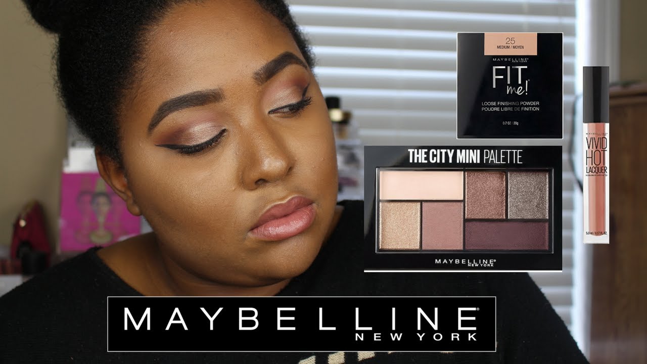 Full Face Using Maybelline Affordable Makeup Tutorial YouTube