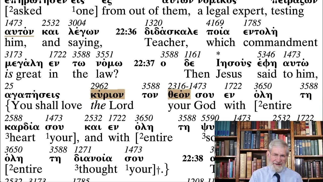 Matthew 22 34 46 The Great Commandment 1785 Commandment Noun pronoun matthew-22-34-46-the-great-commandment-1785-commandment-noun-pronoun