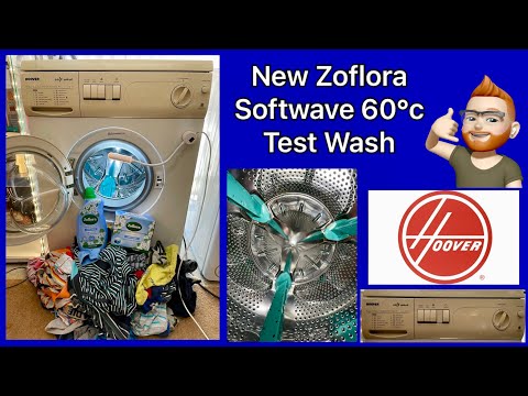 New Zoflora Pods, Test Wash In The Softwave 60°c @servisslimline @whichwasher2007