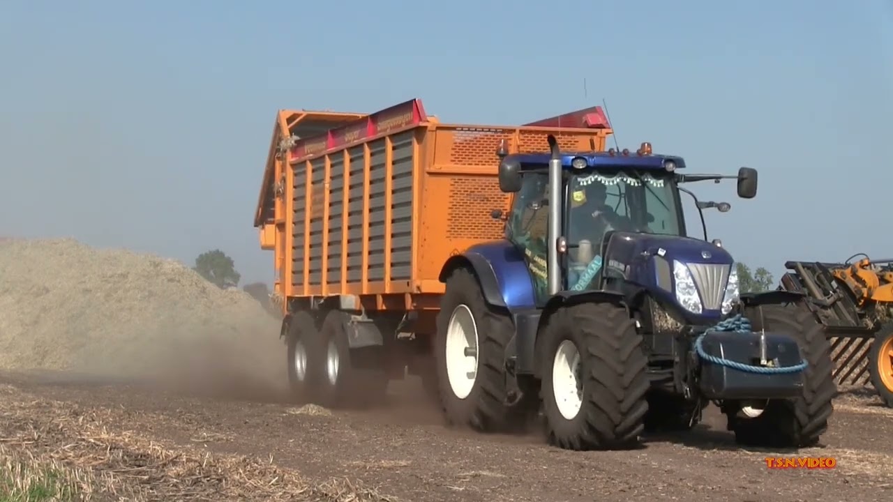 Vezelhennepstro hakselen Dun Agro 2016