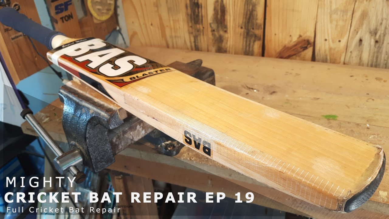 cricket bat repairing video EP - 19 - YouTube