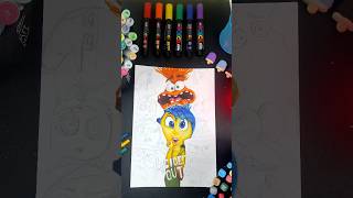 Drawing Inside Out 2 characters ✨💛 ANXIETY | Part 2 #InsideOut2 #drawing #shorts News