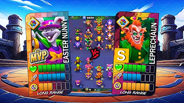 Leprechaun vs Easter Bunny - titans "surprise" category || LUDUS/MergeArena pvp (Android, iOS)