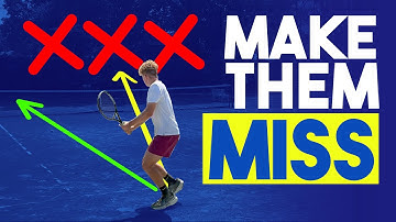 Make Your Opponent MISS! | Tennis Singles Strategy with Coach Ben Zink