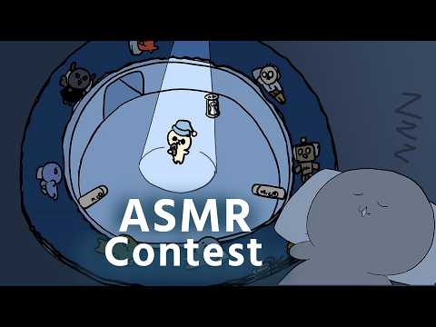【開幕🏆】眠らせられるか競う大会へ、枕を持って行ってみよう😴【ASMR】　
