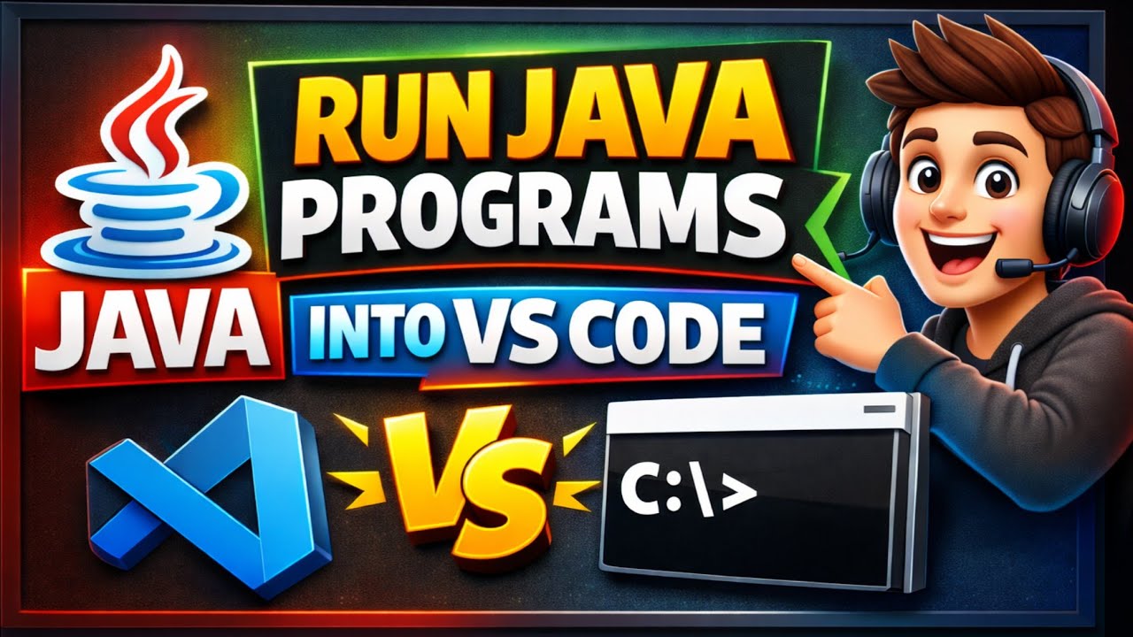 How to Run Java Program in Visual Studio | step by step beginner guide ...