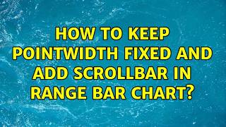How to keep PointWidth fixed and add scrollbar in Range bar Chart