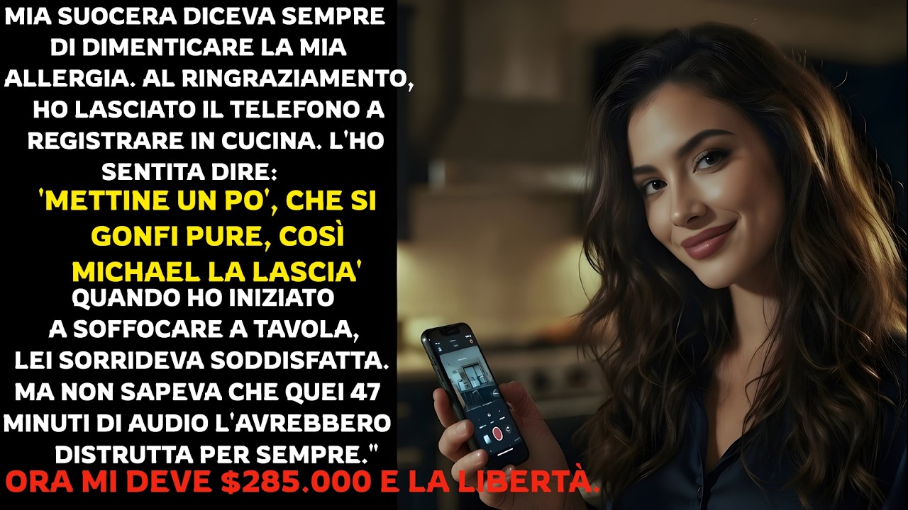 Mia suocera rideva mentre soffocavo: ora mi deve 285.000$ per evitare la galera