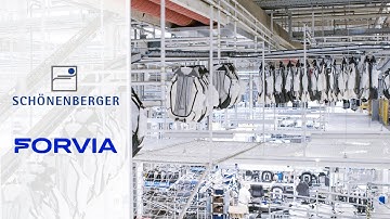 Fully automated Intra-Logistics-System for the supply of seat covers