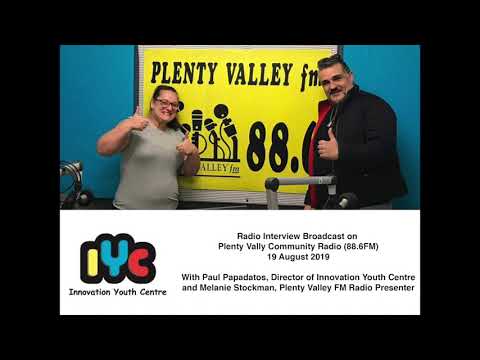Radio Interview Plenty Valley Community Radio 86.6 FM