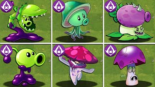 All POISON Plants Power-Up! in Plants vs Zombies 2 Final Bosses