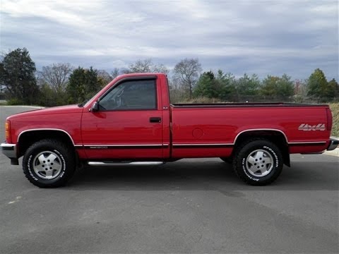 1996 chevy dually single cab