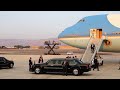 President Trump, US Presidential Plane Air Force One Landing at Nevada Air National Guard Base