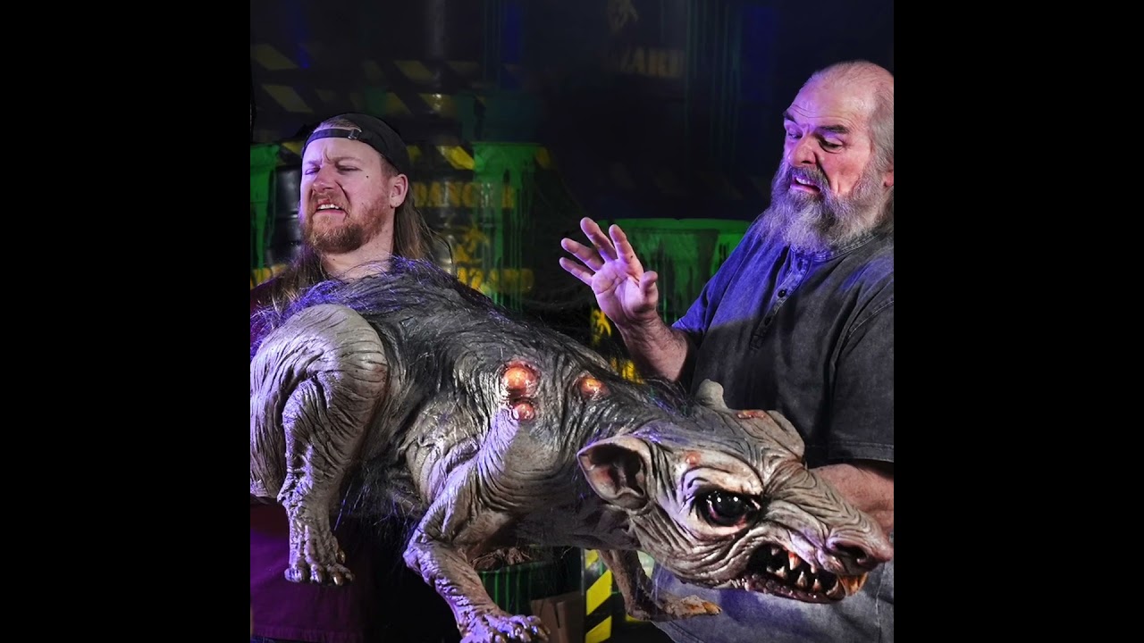 DIRTY RAT Halloween Animatronic by Distortions Unlimited