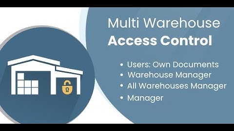 Odoo Apps - Multi Warehouse Access Control | Odoo 15