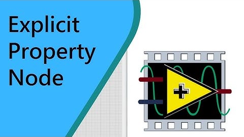 LabVIEW in Tamil_Explicit Property Node