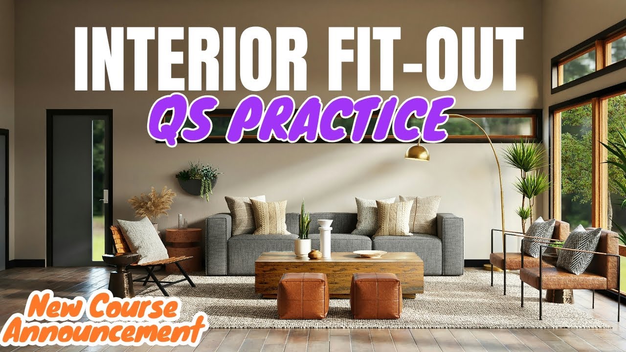 Interior Fit-Out QS Practice / New Course Announcement - YouTube