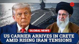 Information USS Gerald R. Ford Docks in Crete as US Ramps Up Pressure on Iran Update