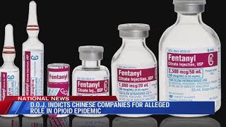 D.O.J. indicts Chinese companies for alleged role in opioid epidemic
